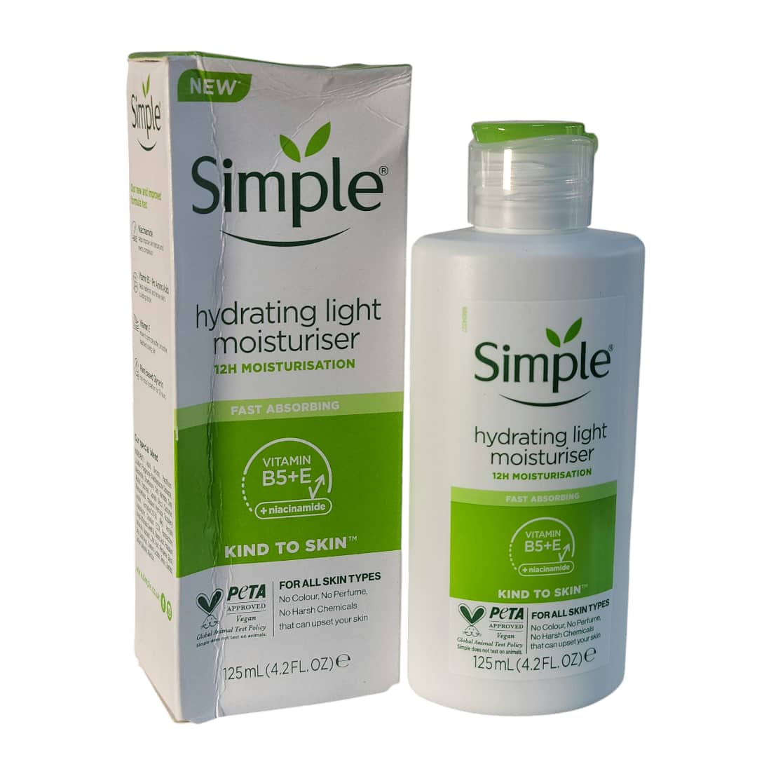 0a077a6e-1700-4503-bb1a-e208d15fedc6 (1) Simple Hydrating Light Moisturiser (125ml)