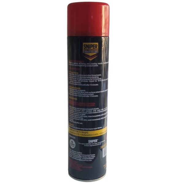 SNIPER MULTIPURPOSE INSECT KILLER-600ML