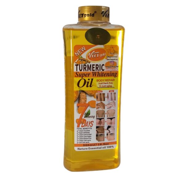 n Veetgold Turmeric Super Whitening Oil (500ml)