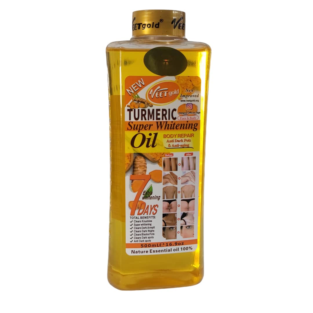 n Veetgold Turmeric Super Whitening Oil (500ml)